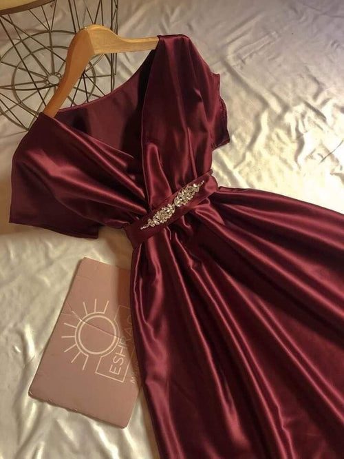 Lightweight silk maxi with graceful fall.