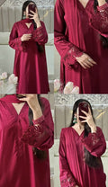 The Maroon  Kurta Set